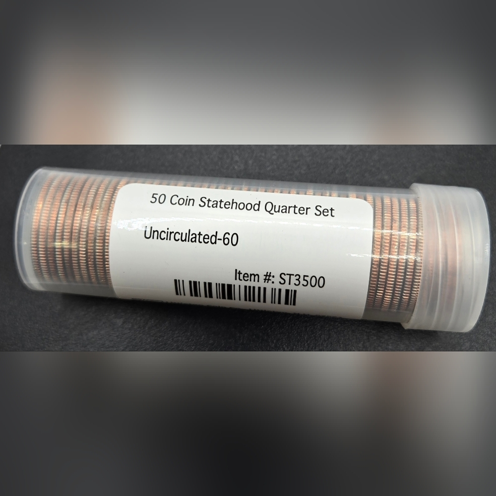 50 Coin Statehood Quarter Set - Uncirculated Still Sealed in Package